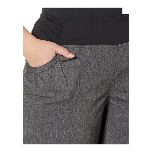 PrAna Summit Pant Charcoal Heather Plus Size Womens 3X Regular Stretch Outdoor - Picture 3 of 10